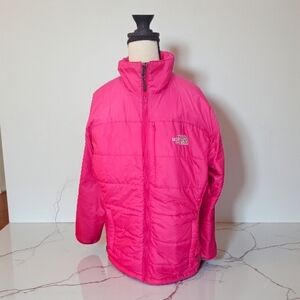 The North Face Pink Puffer Jacket